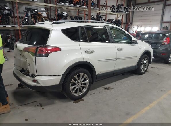 JTMDJREV2JD170846 2018 TOYOTA LIMITED Белый Задняя правая четверть