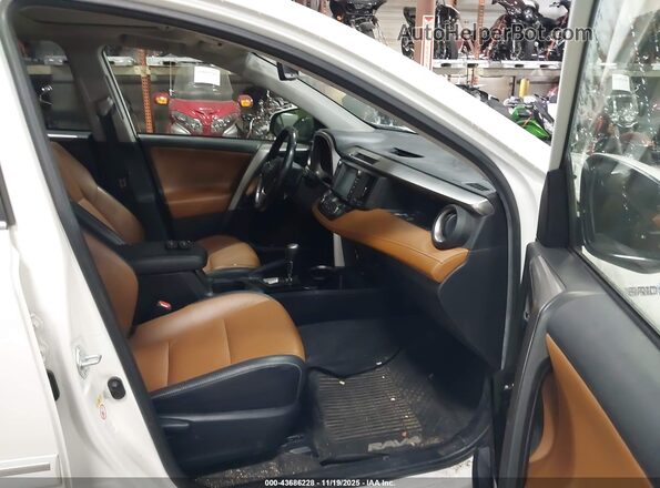 JTMDJREV2JD170846 2018 TOYOTA LIMITED Белый Вид салона спереди