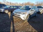 2016 Toyota Rav4 Hybrid Limited Серебряный vin: JTMDJREV4GD005597