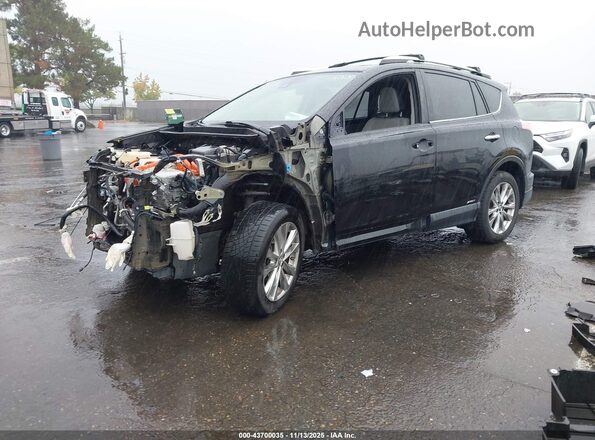 JTMDJREV6GD039220 2016 TOYOTA LIMITED Черный Передняя левая четверть