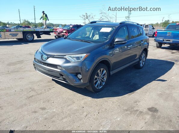 JTMDJREV9HD088820 2017 TOYOTA LIMITED Gray წინა მარცხენა ხედი სამი მეოთხედიდან