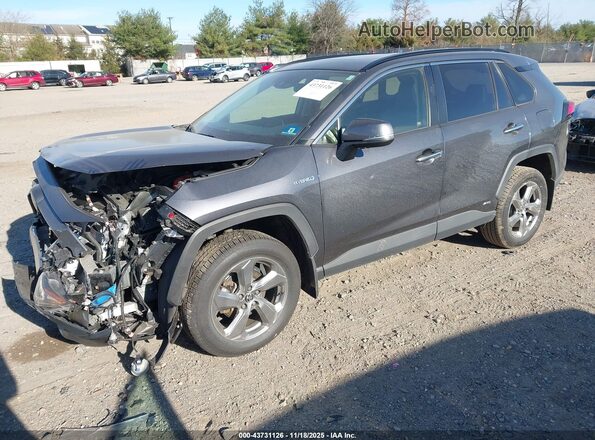 JTMDWRFVXLD053504 2020 TOYOTA LIMITED Серый Передняя левая четверть