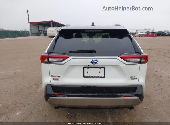 JTME6RFV0ND531341 2022 TOYOTA RAV4 HYBRID White 