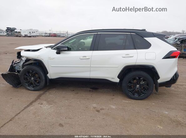 JTME6RFV0ND531341 2022 TOYOTA RAV4 HYBRID White Vista interior de 360 grados