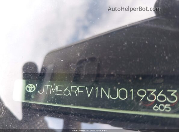 JTME6RFV1NJ019363 2022 TOYOTA RAV4 HYBRID Белый Вид подкапотного пространства