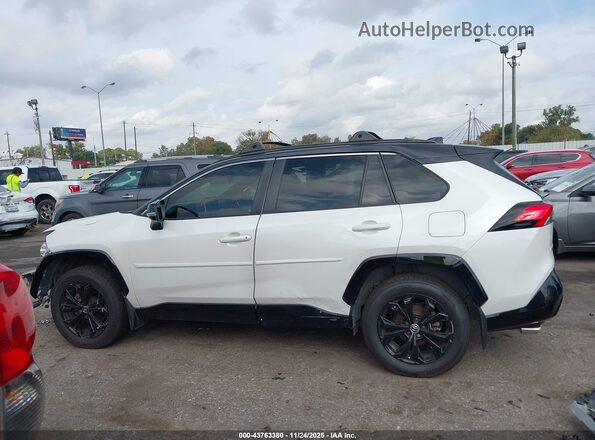 JTME6RFV1NJ019363 2022 TOYOTA RAV4 HYBRID Белый Панорамный вид салона 360°