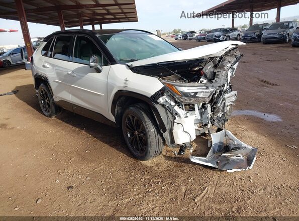 JTME6RFV2PD549181 2023 TOYOTA RAV4 HYBRID White Delantero derecho