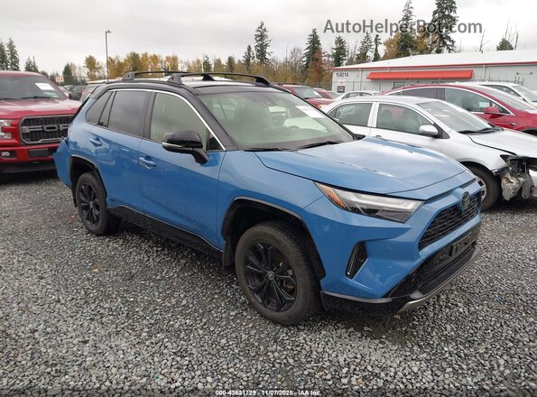 JTME6RFV2SJ065666 2025 TOYOTA RAV4 HYBRID Blue Առջևի աջ