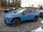 2025 Toyota Rav4 Hybrid Xse Blue vin: JTME6RFV2SJ065666
