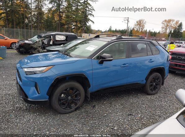 JTME6RFV2SJ065666 2025 TOYOTA RAV4 HYBRID Blue Սալոնի 360 աստիճան տեսք
