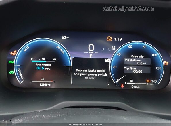 JTME6RFV2SJ065666 2025 TOYOTA RAV4 HYBRID Blue Հետևի նստատեղերի տեսք