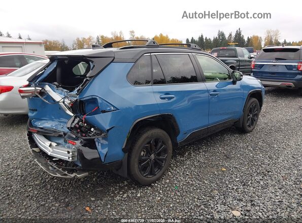 JTME6RFV2SJ065666 2025 TOYOTA RAV4 HYBRID Blue Հետևի աջ