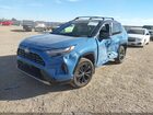 2025 Toyota Rav4 Hybrid Xse Blue vin: JTME6RFV9SD580520