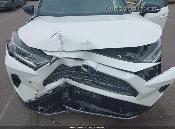 JTME6RFVXMJ005217 2021 TOYOTA RAV4 HYBRID White Вид спереду