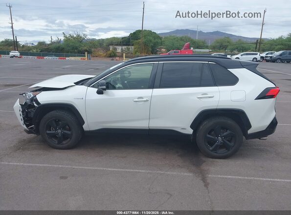 JTME6RFVXMJ005217 2021 TOYOTA RAV4 HYBRID White Панорамний вид салону 360°