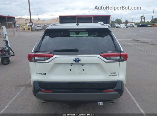 JTME6RFVXMJ005217 2021 TOYOTA RAV4 HYBRID White 