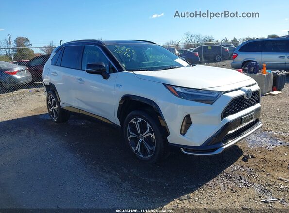JTMEB3FV0ND086320 2022 TOYOTA RAV4 PRIME White Передня права чверть