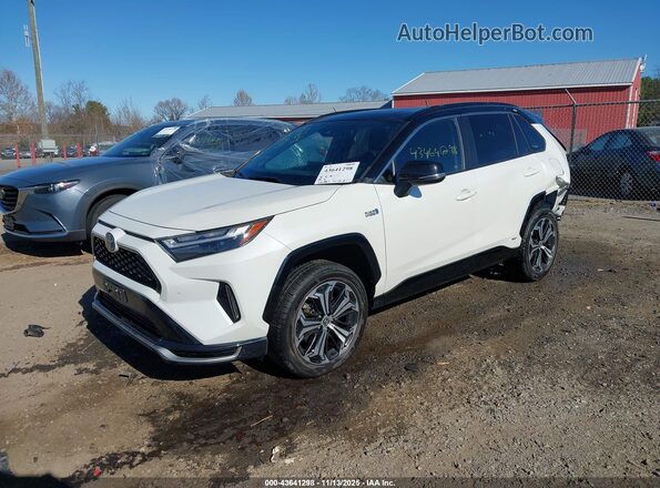 JTMEB3FV0ND086320 2022 TOYOTA RAV4 PRIME White Передня ліва чверть