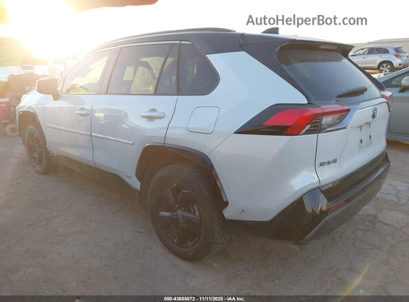 JTMEWRFV5KD518547 2019 TOYOTA RAV4 HYBRID Белый Задняя левая четверть
