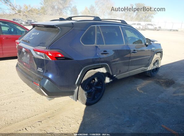 JTMEWRFV8KD502424 2019 TOYOTA RAV4 HYBRID Blue Tył prawy