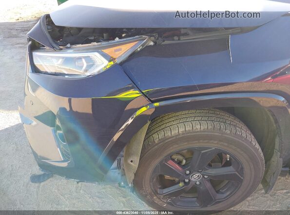 JTMEWRFV8KD502424 2019 TOYOTA RAV4 HYBRID Blue 