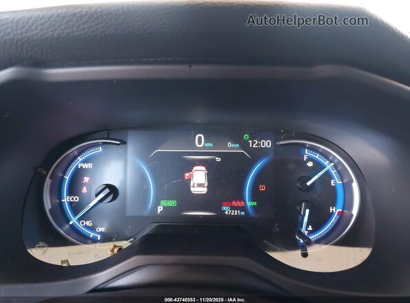 JTMEWRFV8LD541936 2020 TOYOTA RAV4 HYBRID White უკანა სავარძლების ხედი
