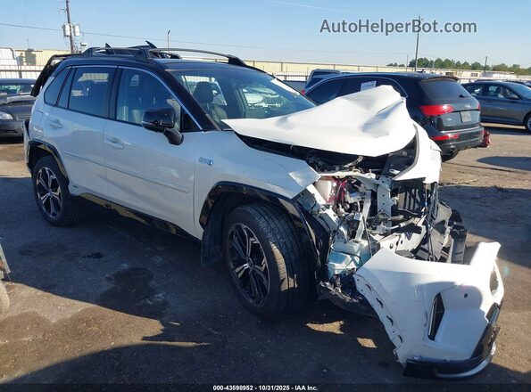 JTMFB3FV0MD066474 2021 TOYOTA RAV4 PRIME Белый Передняя правая четверть