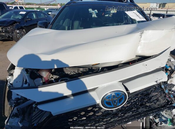 JTMFB3FV0MD066474 2021 TOYOTA RAV4 PRIME Белый Вид сзади