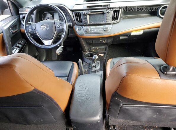 JTMJFREV5GD179523 2016 TOYOTA RAV4 Gray Widok deski rozdzielczej