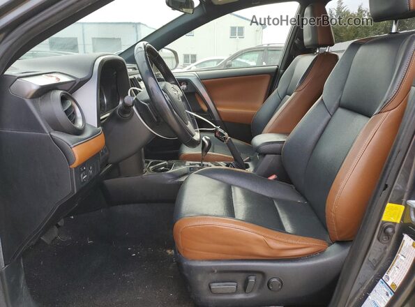 JTMJFREV5GD179523 2016 TOYOTA RAV4 Gray Widok wnętrza z przodu