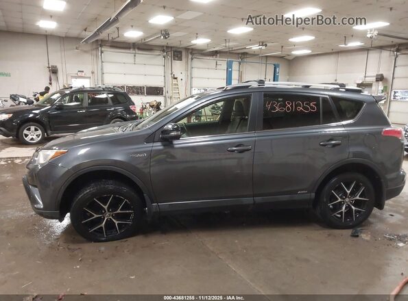 JTMJJREV4HD080725 2017 TOYOTA RAV4 HYBRID Gray Вид спереду