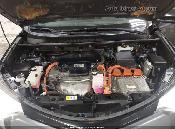 JTMJJREV4HD080725 2017 TOYOTA RAV4 HYBRID Gray Вид ззаду