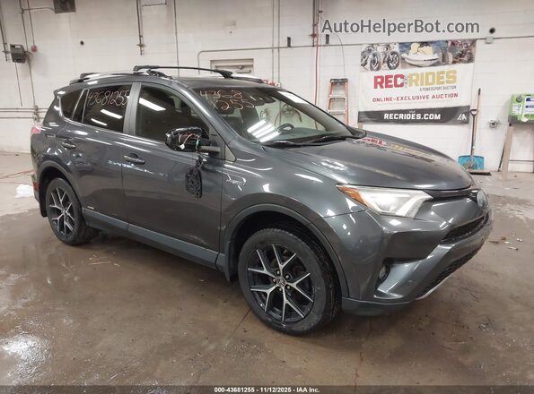 JTMJJREV4HD080725 2017 TOYOTA RAV4 HYBRID Gray Передня права чверть