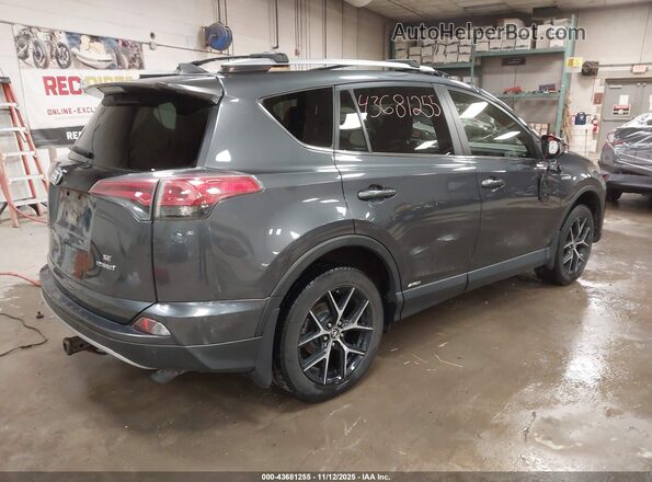 JTMJJREV4HD080725 2017 TOYOTA RAV4 HYBRID Gray Задня права чверть