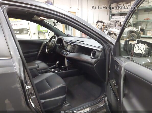 JTMJJREV4HD080725 2017 TOYOTA RAV4 HYBRID Gray Вид салону спереду