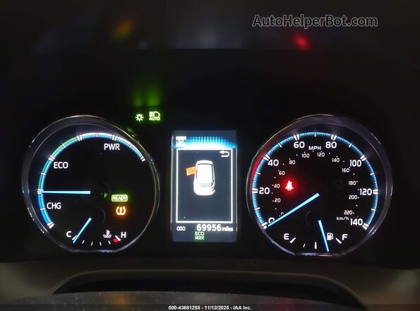 JTMJJREV4HD080725 2017 TOYOTA RAV4 HYBRID Gray Вид задніх сидінь