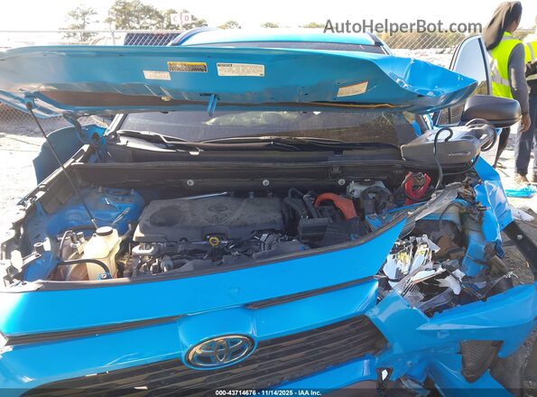 JTML6RFV8MD503373 2021 TOYOTA LE Blue Вид ззаду