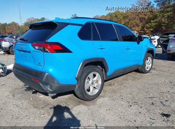 JTML6RFV8MD503373 2021 TOYOTA LE Blue Задня права чверть
