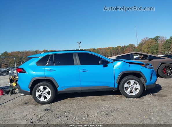 JTML6RFV8MD503373 2021 TOYOTA LE Blue Вид задньої частини салону