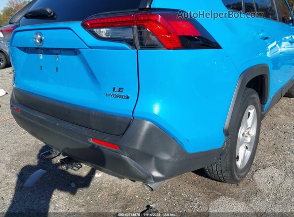 JTML6RFV8MD503373 2021 TOYOTA LE Blue 