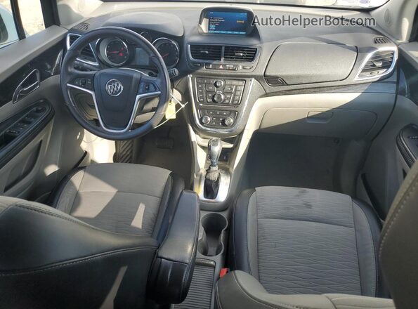KL4CJASB4GB543388 2016 BUICK ENCORE Белый Вид панели приборов