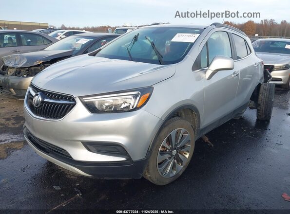 KL4CJESB5MB306783 2021 BUICK ENCORE Серебряный Передняя левая четверть