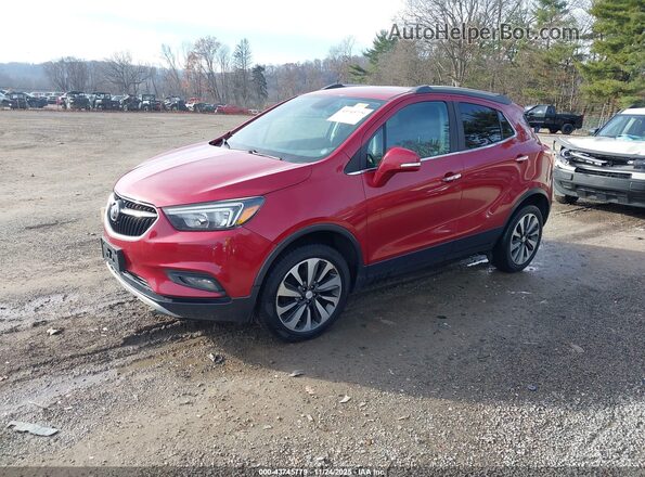 KL4CJFSB3HB201316 2017 BUICK ENCORE Red Front left