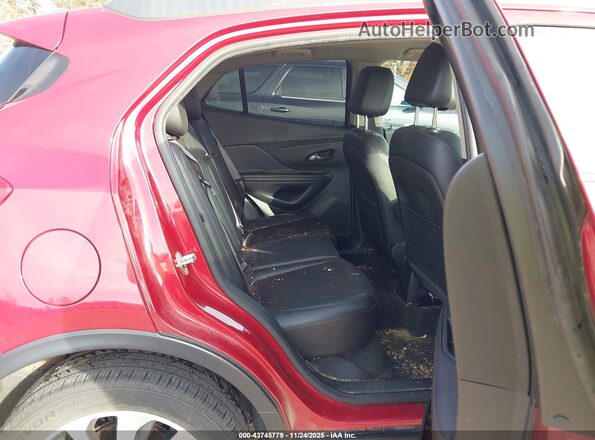 KL4CJFSB3HB201316 2017 BUICK ENCORE Red VIN sticker view