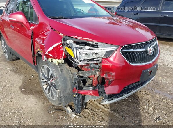 KL4CJFSB3HB201316 2017 BUICK ENCORE Red Front view