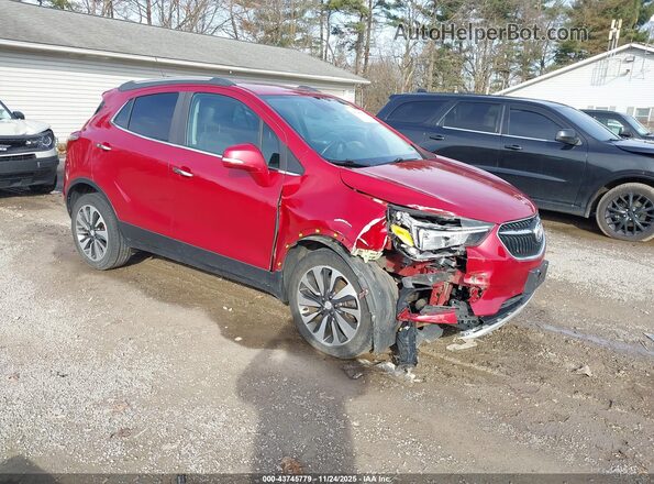 KL4CJFSB3HB201316 2017 BUICK ENCORE Red Front right