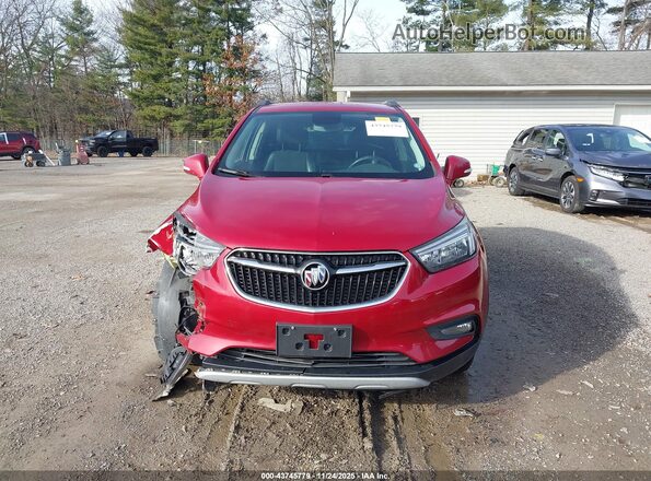 KL4CJFSB3HB201316 2017 BUICK ENCORE Red Rear interior view