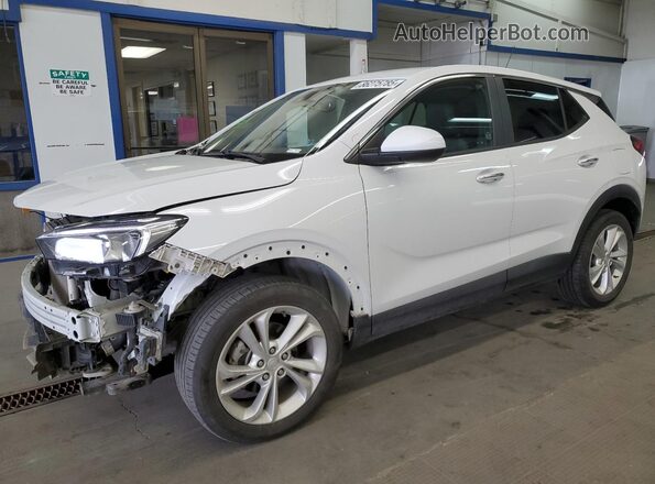 KL4MMCSL3NB124395 2022 BUICK ENCORE White Przód lewy