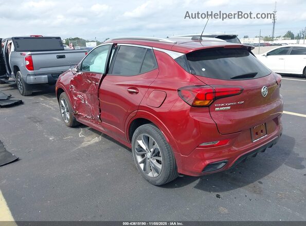 KL4MMDSL6NB106821 2022 BUICK ENCORE Бордовый Задняя левая четверть