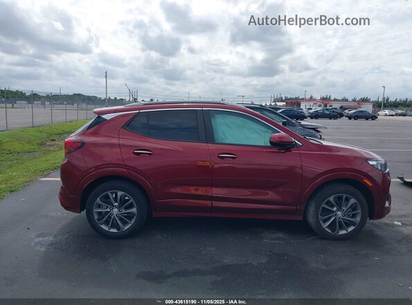 KL4MMDSL6NB106821 2022 BUICK ENCORE Бордовый Вид задней части салона